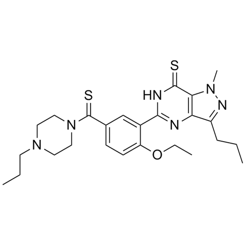 Picture of Sildenafil Impurity 18 (Dithiopropylcarbodenafil)