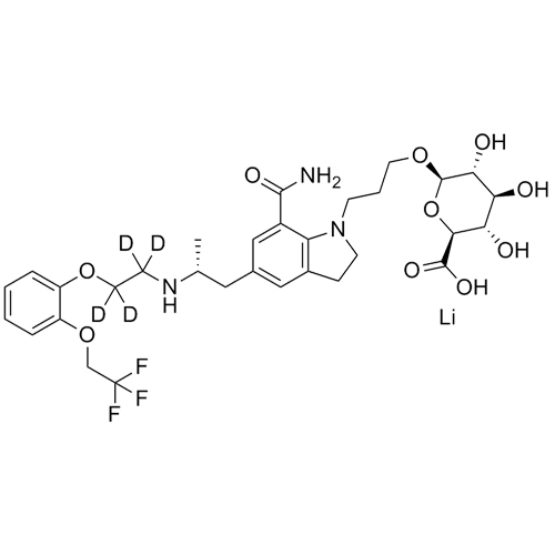 Picture of Silodosin-d4 Glucuronide Lithium Salt