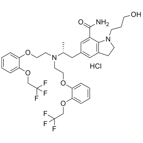 Show details for Silodosin Dimer Impurity Picture of Silodosin Dimer Impurity