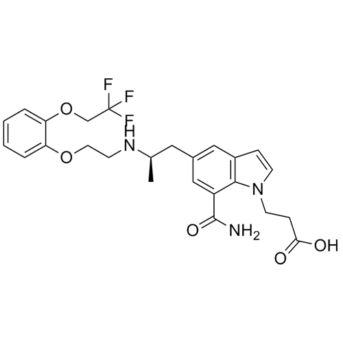 Picture of Dehydro Silodosin Carboxylic Acid Impurity