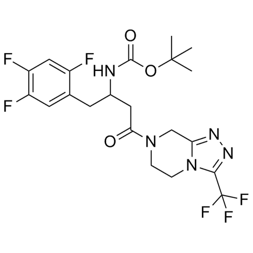 Picture of Sitagliptin N-Boc Impurity