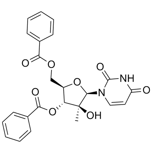 Picture of Sofosbuvir Dibenzoyl Dione Impurity