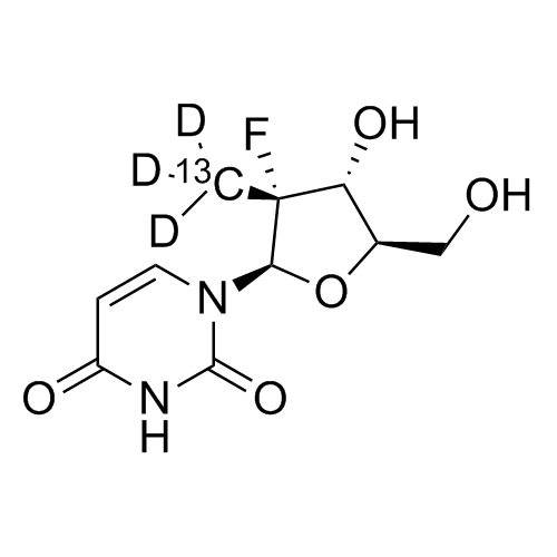 Picture of Sofosbuvir Nucleoside Derivative-13C-d3