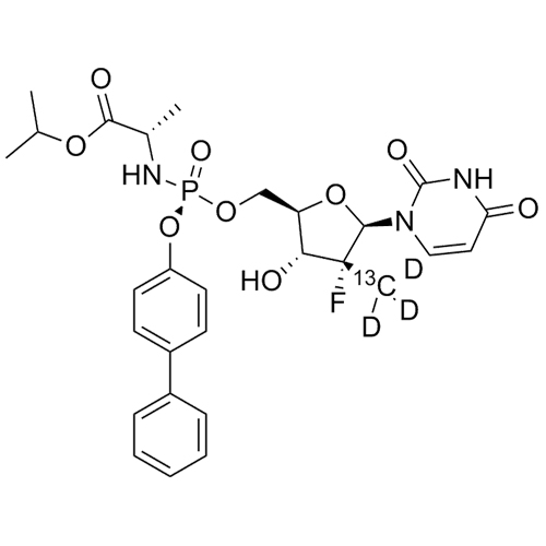 Picture of Sofosbuvir Impurity 47-13C-d3