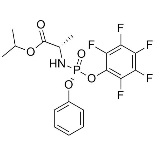 Show details for (S)-Sofosbuvir Pentafluorophenoxy Analogue Picture of (S)-Sofosbuvir Pentafluorophenoxy Analogue