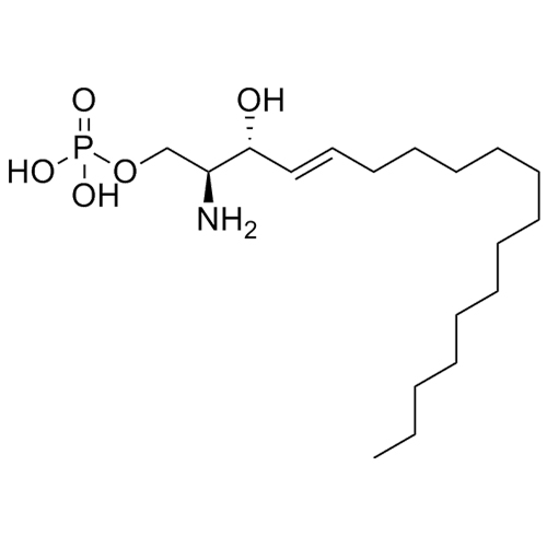 Picture of Sphingomyelin Impurity 4 (d-erythro-Sphingosine-1-phosphate)