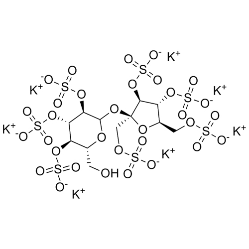 Picture of Sucrose Heptasulfate Potassium Salt (Purity >80%)