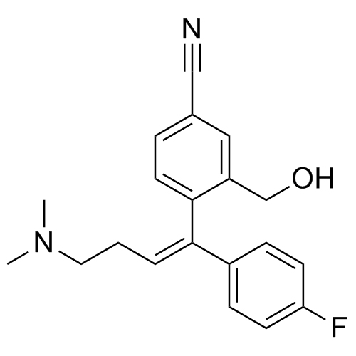 Show details for Citalopram Ring-opening Impurity Oxalate (Mixture of Z and E Isomers) Picture of Citalopram Ring-opening Impurity Oxalate (Mixture of Z and E Isomers)