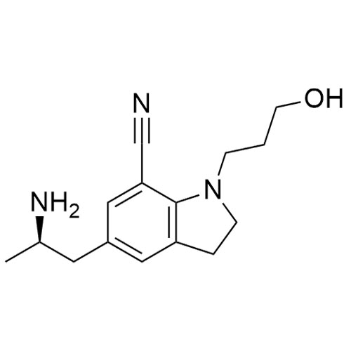 Picture of silodosin KSM I Carbonitrile Impurity 1