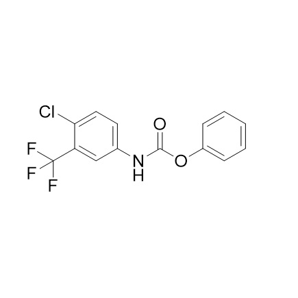 Picture of Phenyl N-[4-chloro-3-(trifluoromethyl)phenyl]carbamate