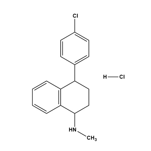 Show details for Sertraline EP Impurity C HCl (Mixture of cis Isomers) Picture of Sertraline EP Impurity C HCl (Mixture of cis Isomers)