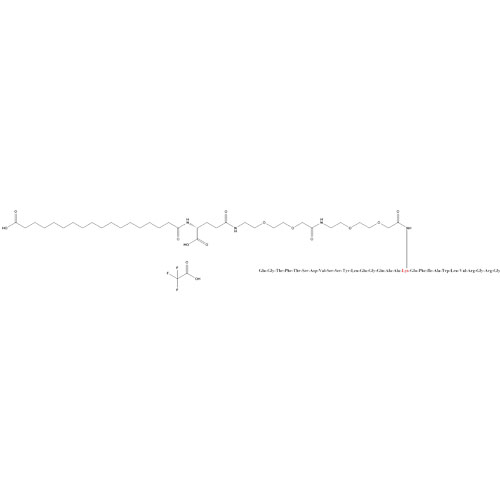 Picture of Semaglutide impurity 3-31 TFA Salt