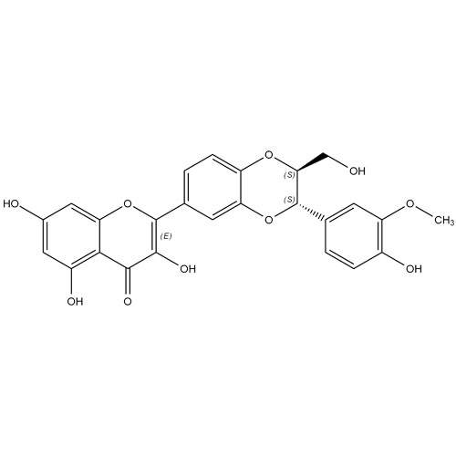 Show details for 2,3-Dehydrosilybin B Picture of 2,3-Dehydrosilybin B