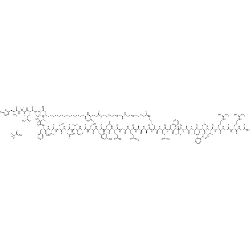 Show details for Semaglutide impurity N-formylkynurenine Sodium Salt (oxo-His) Picture of Semaglutide impurity N-formylkynurenine Sodium Salt (oxo-His)
