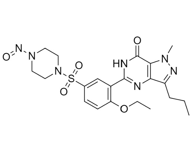 Picture of N-Nitroso Desmethyl Sildenafil