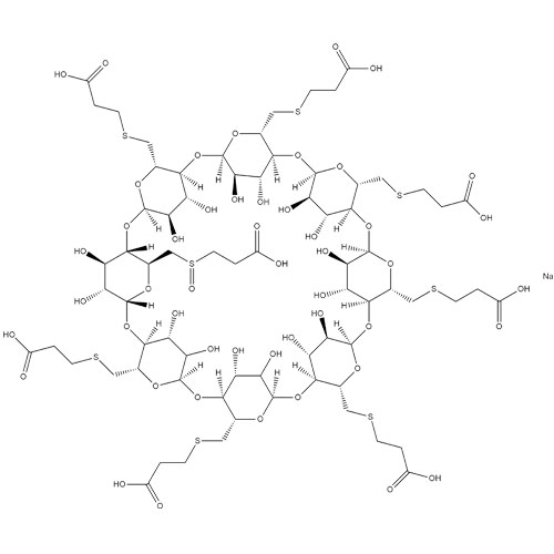 Picture of Sugammadex Diastereomer 1 Sulfoxide (Sodium salt)