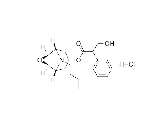 Picture of rac-Hyoscine Butylbromide EP Impurity E HCl