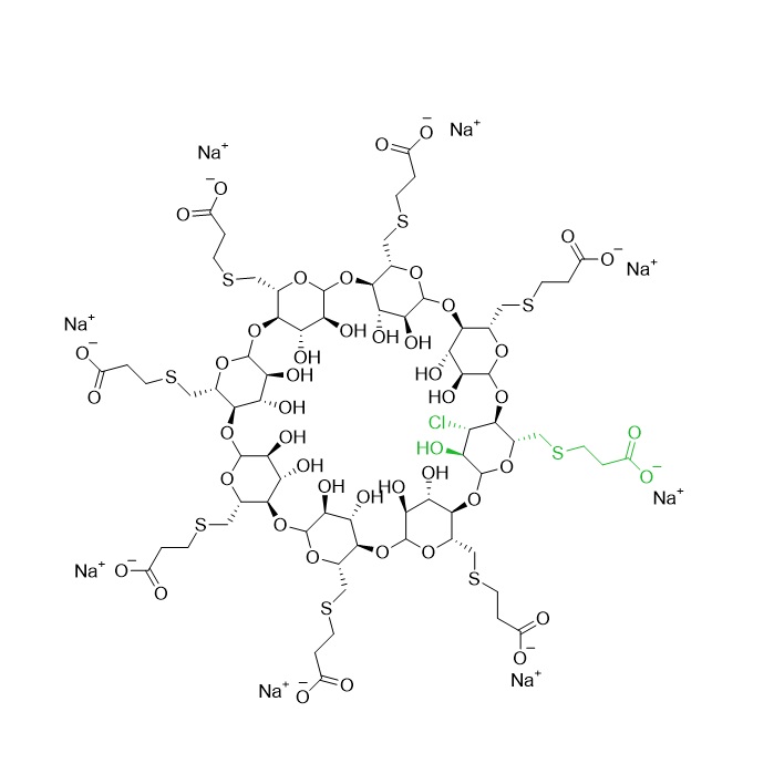 Picture of Sugammadex 2-Deoxy-2-chloro Impurity