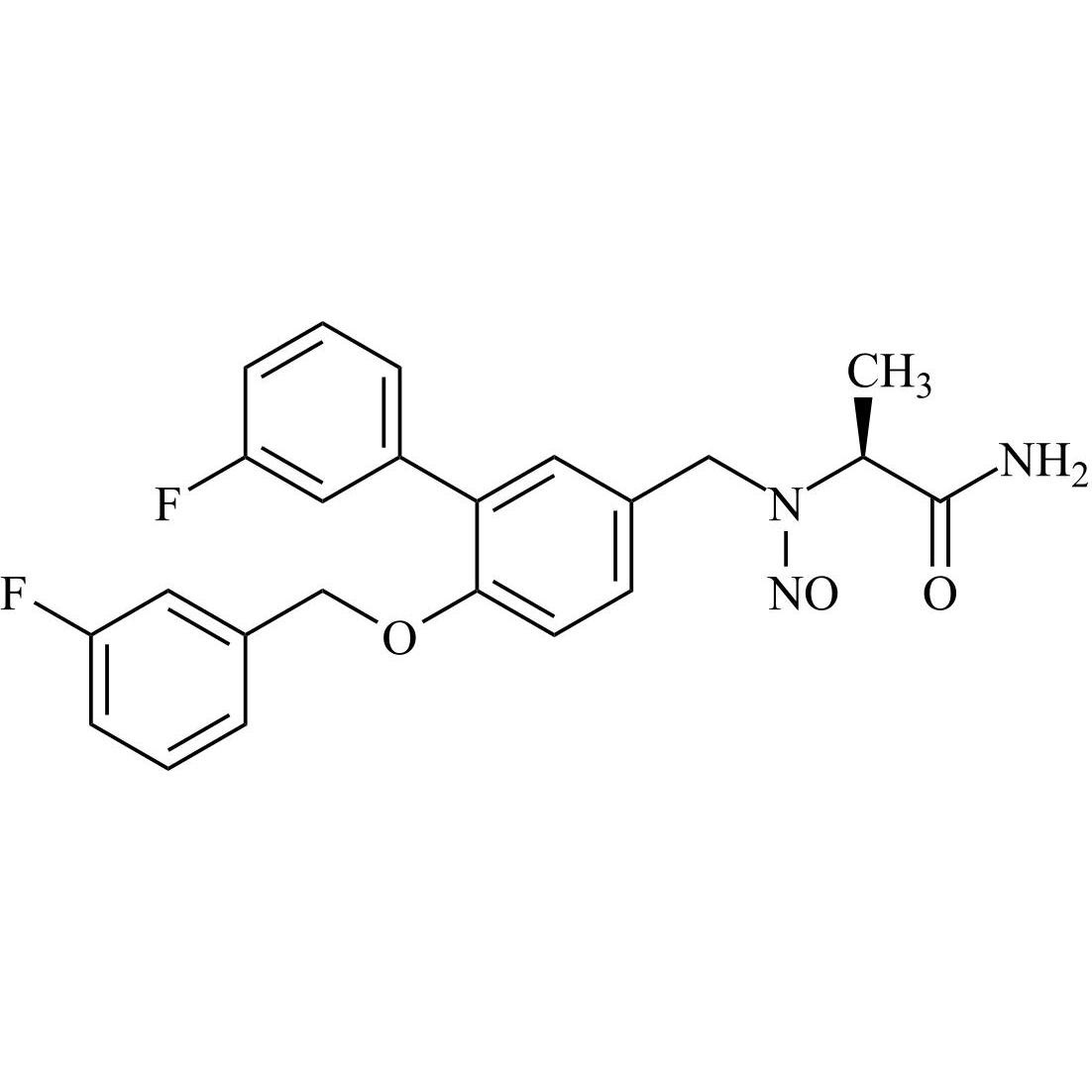 Picture of N-Nitroso Safinamide Impurity 18