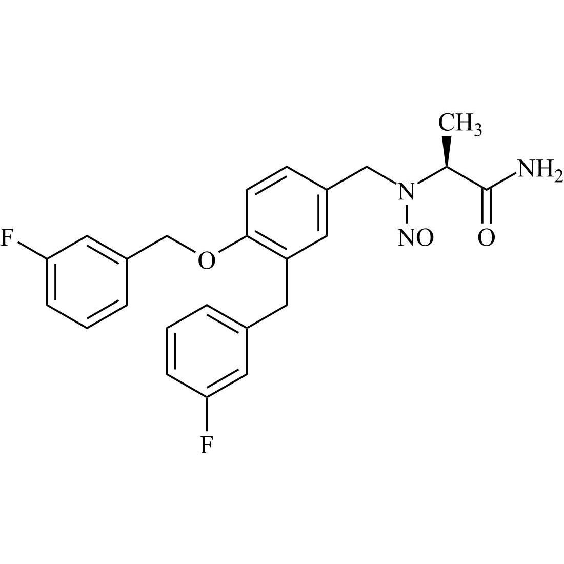 Picture of N-Nitroso Safinamide Impurity 1