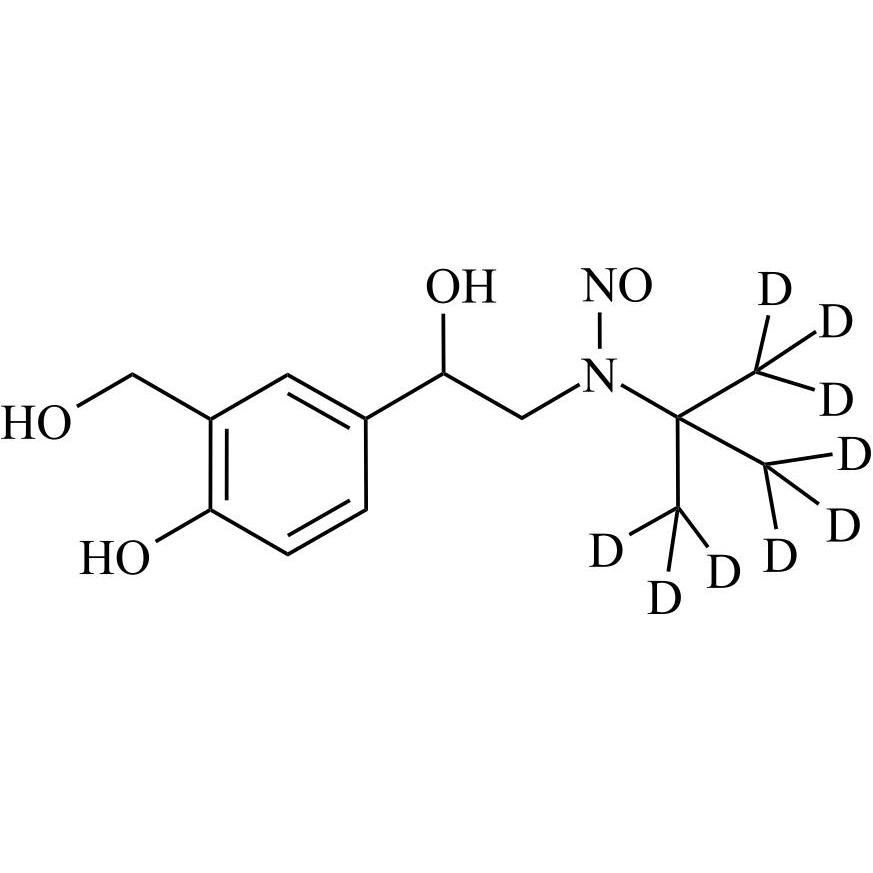 Picture of N-Nitroso Salbutamol-d9 (N-Nitroso Albuterol-d9)