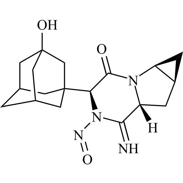Picture of N-Nitroso Saxagliptin Cyclic Amidine Impurity