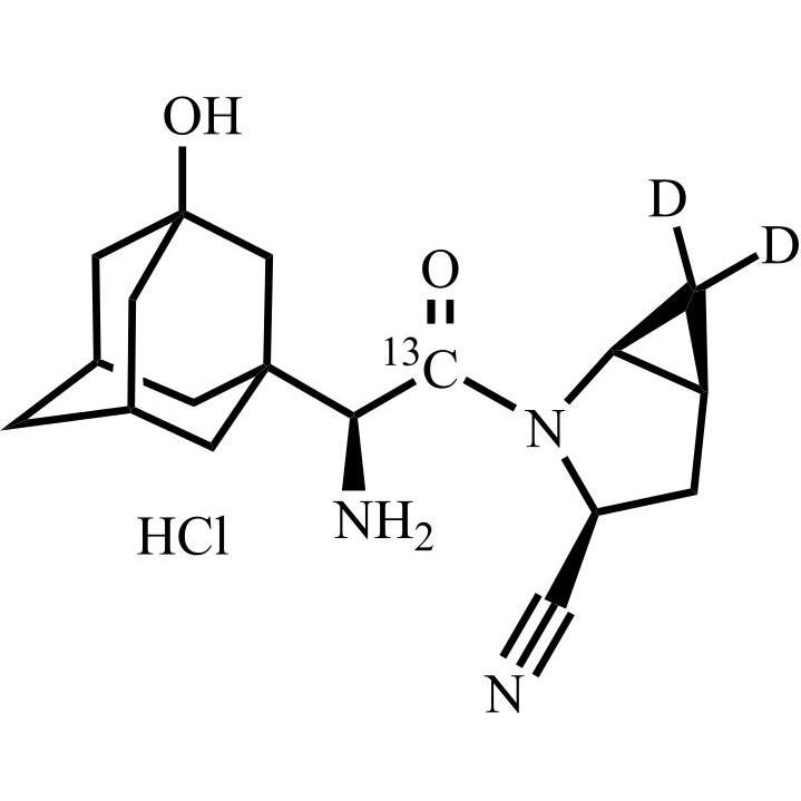 Picture of Saxagliptin-13C-d2 HCl