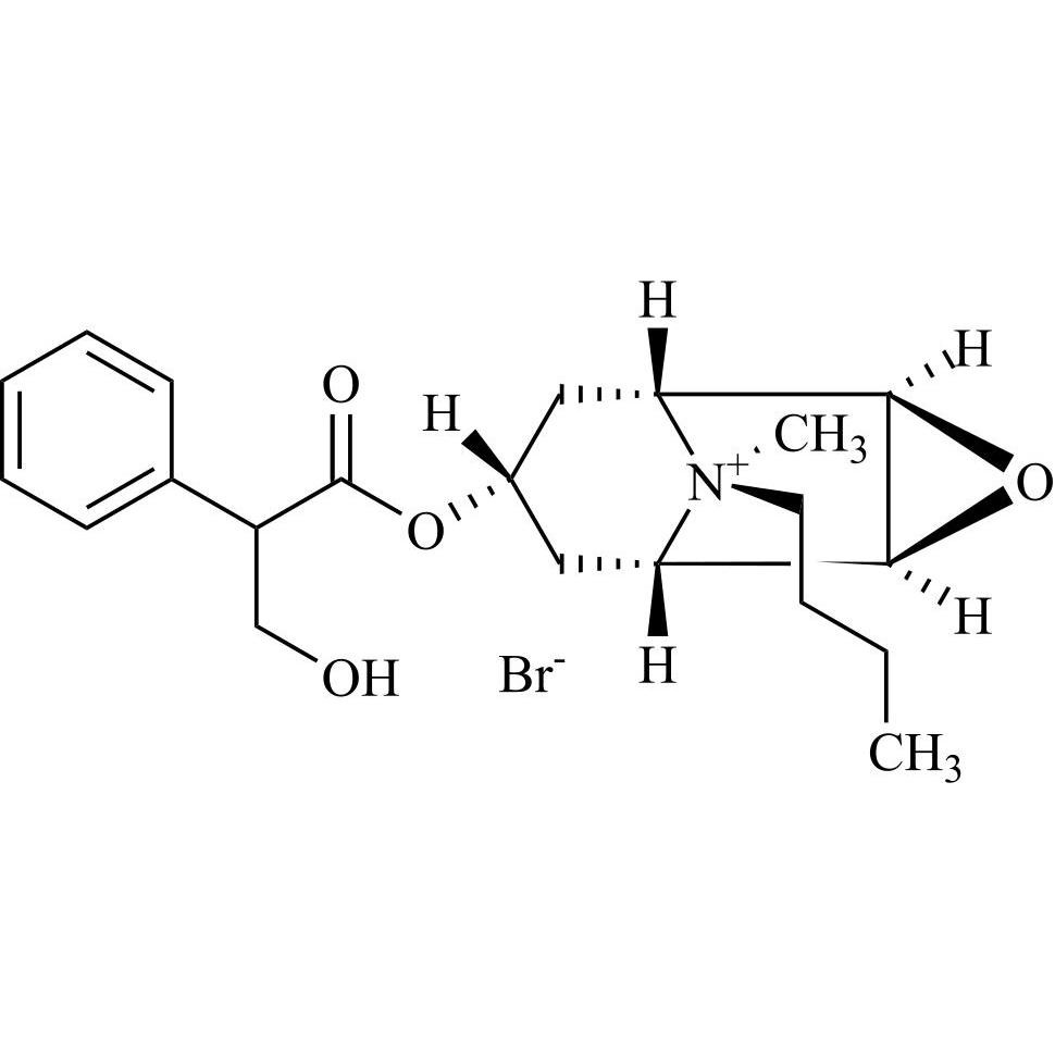 Picture of rac-Hyoscine Butylbromide EP Impurity F Bromide