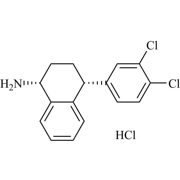 Picture of (1R,4R)-N-desmethyl Sertraline Hydrochloride