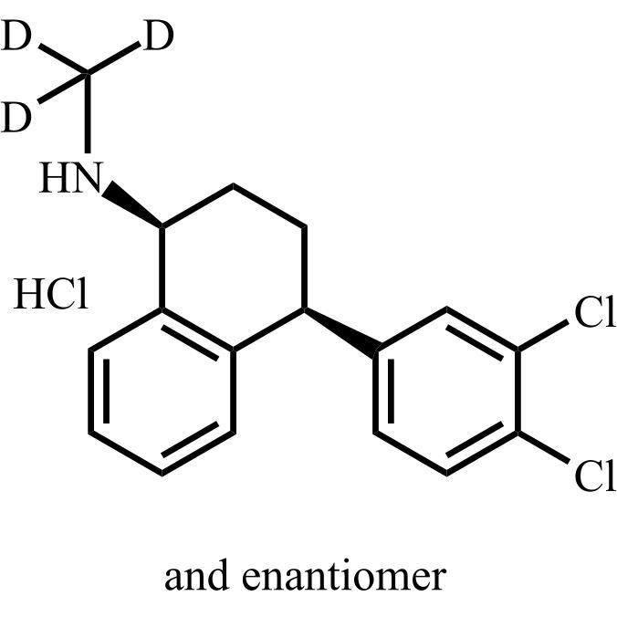 Picture of cis-Sertraline-d3 HCl