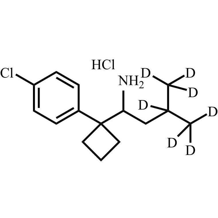 Picture of N,N-Didesmethyl Sibutramine-d7 HCl