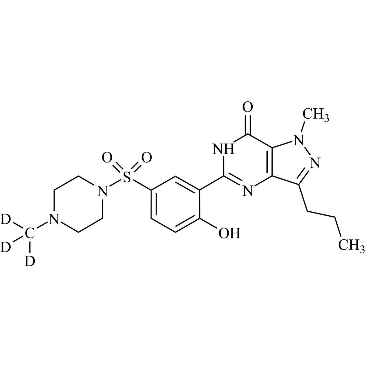 Picture of Desethyl Sildenafil-d3