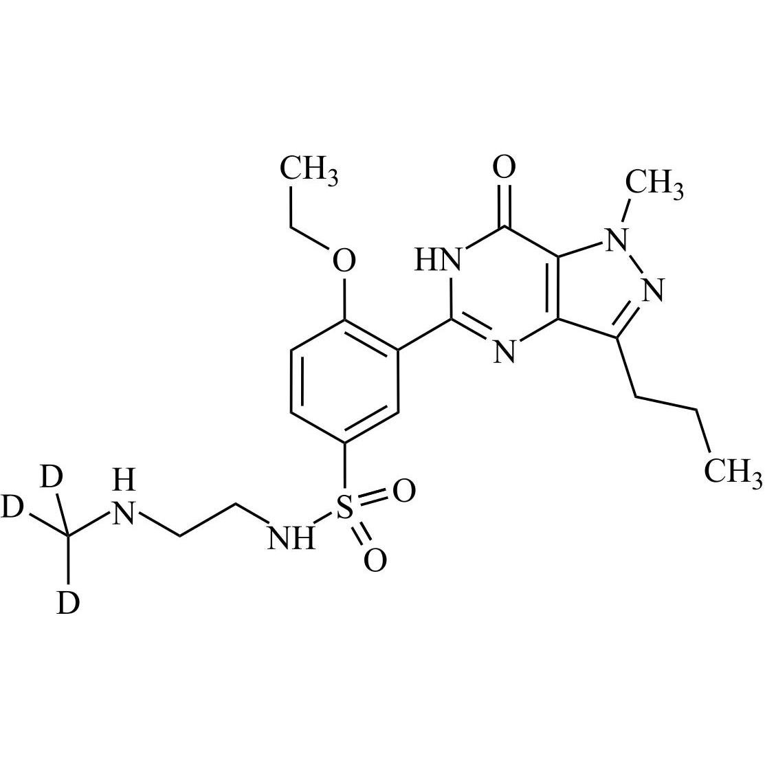 Picture of Descarbon Sildenafil-d3