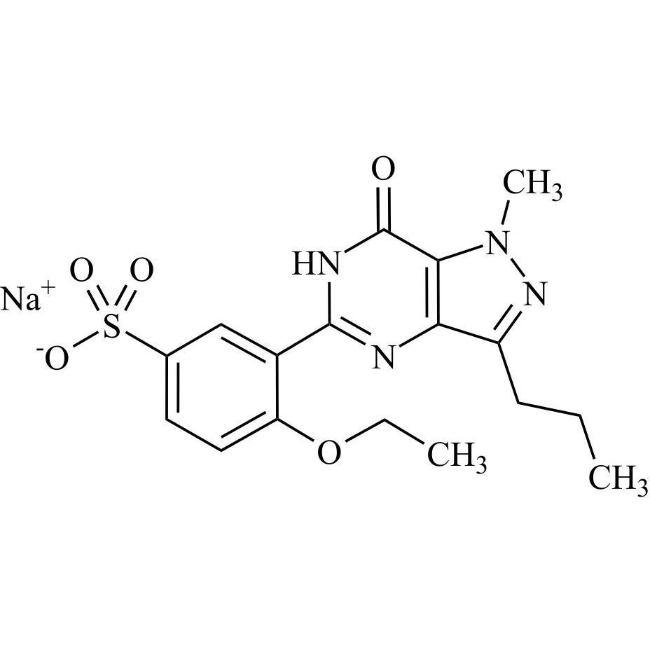 Picture of Sildenafil EP Impurity D Sodium Salt