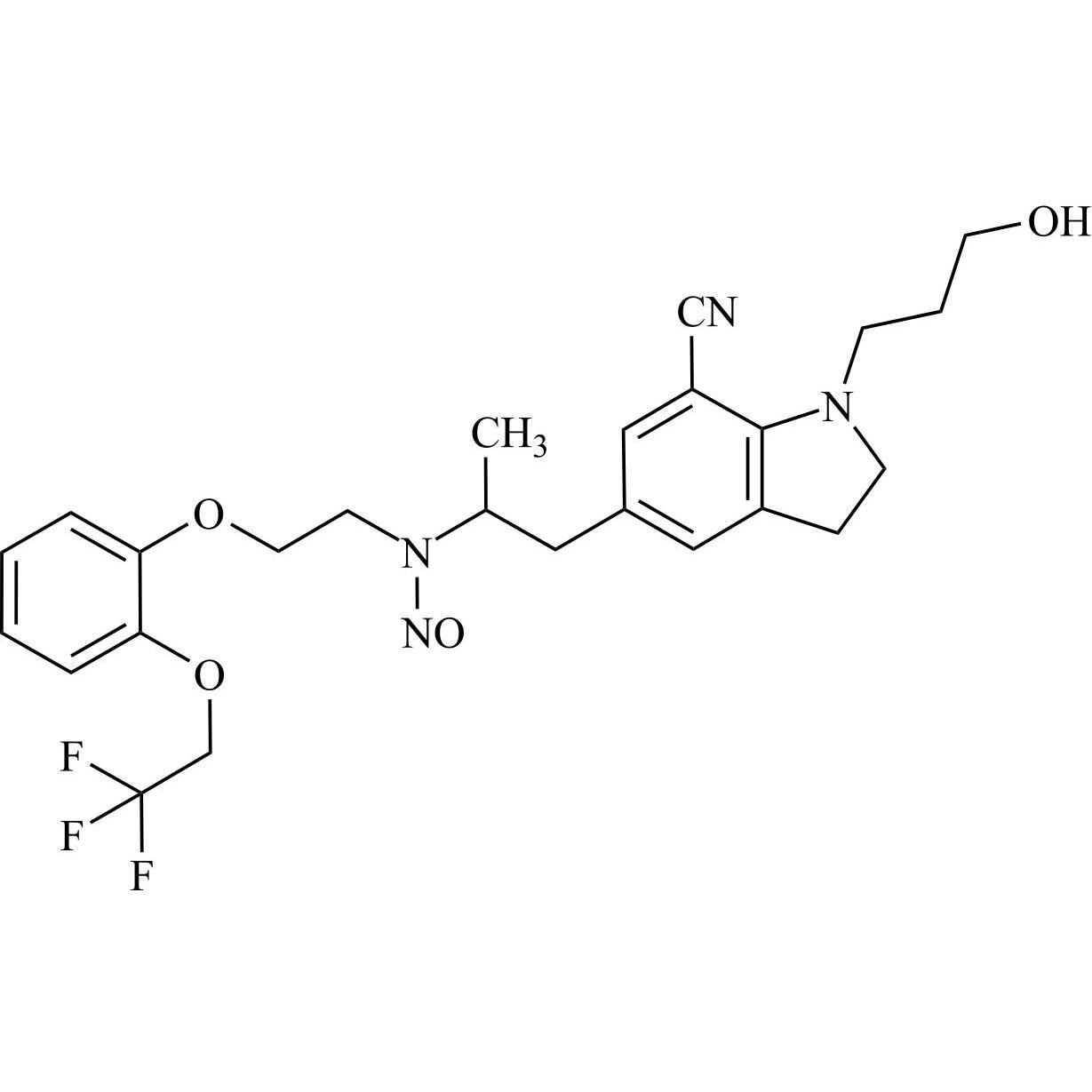 Picture of N-Nitroso Silodosin Impurity 43
