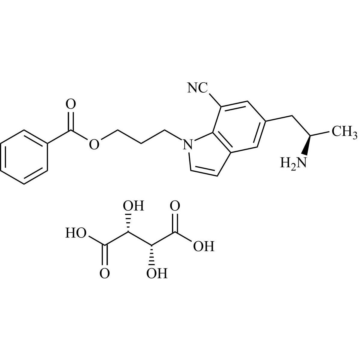 Picture of Dehydro Silodosin KSM-1 L-Tartrate