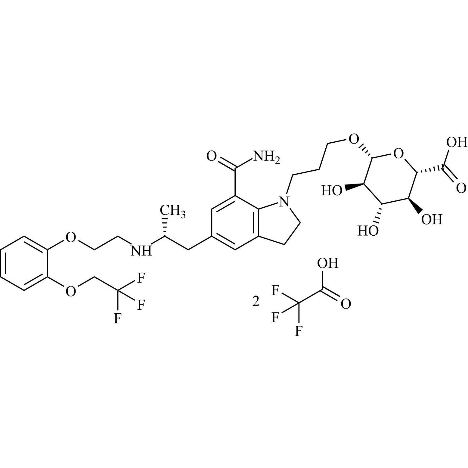 Picture of Silodosin-D-Glucuronide Ditrifluoroacetate