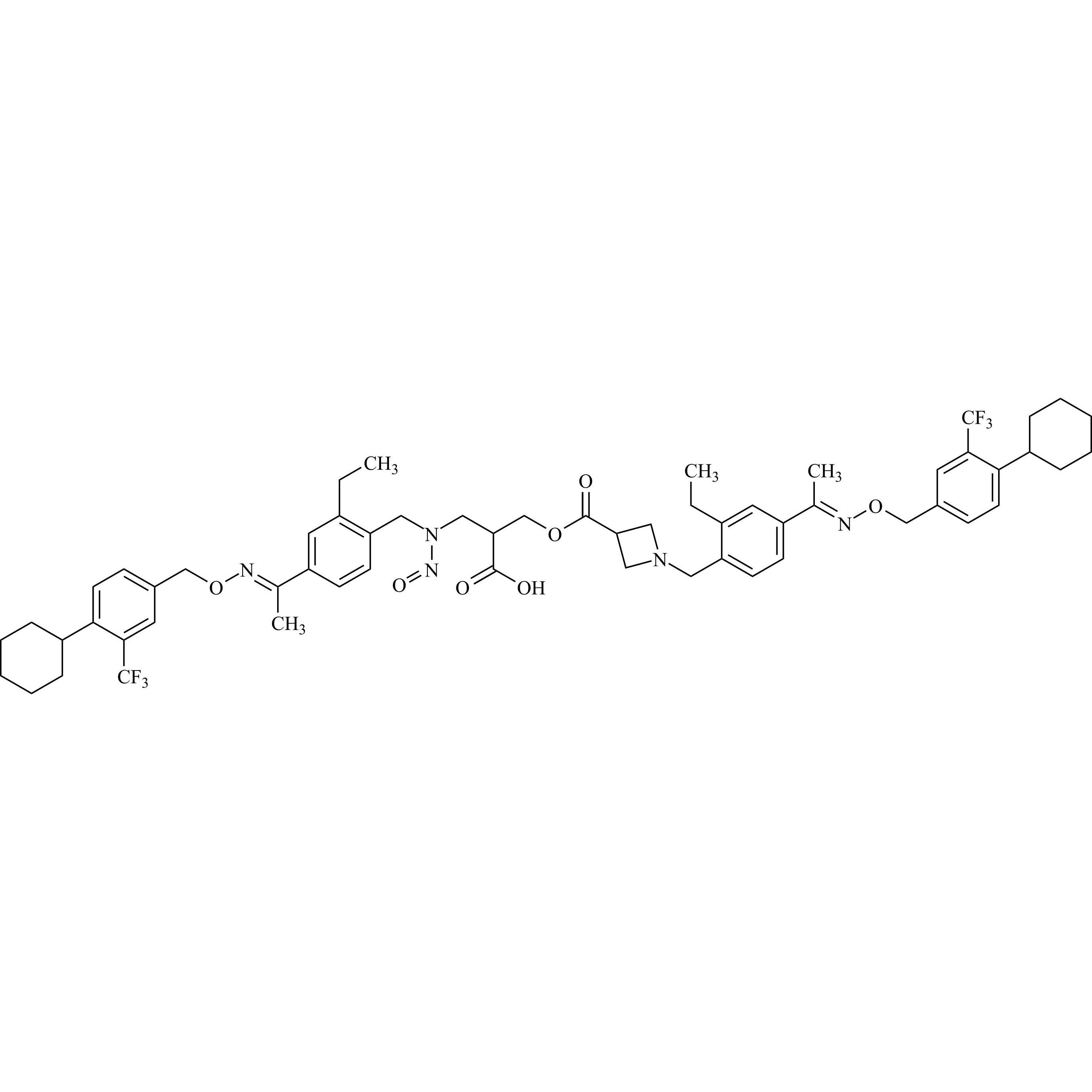 Picture of N-Nitroso Siponimod Impurity 30