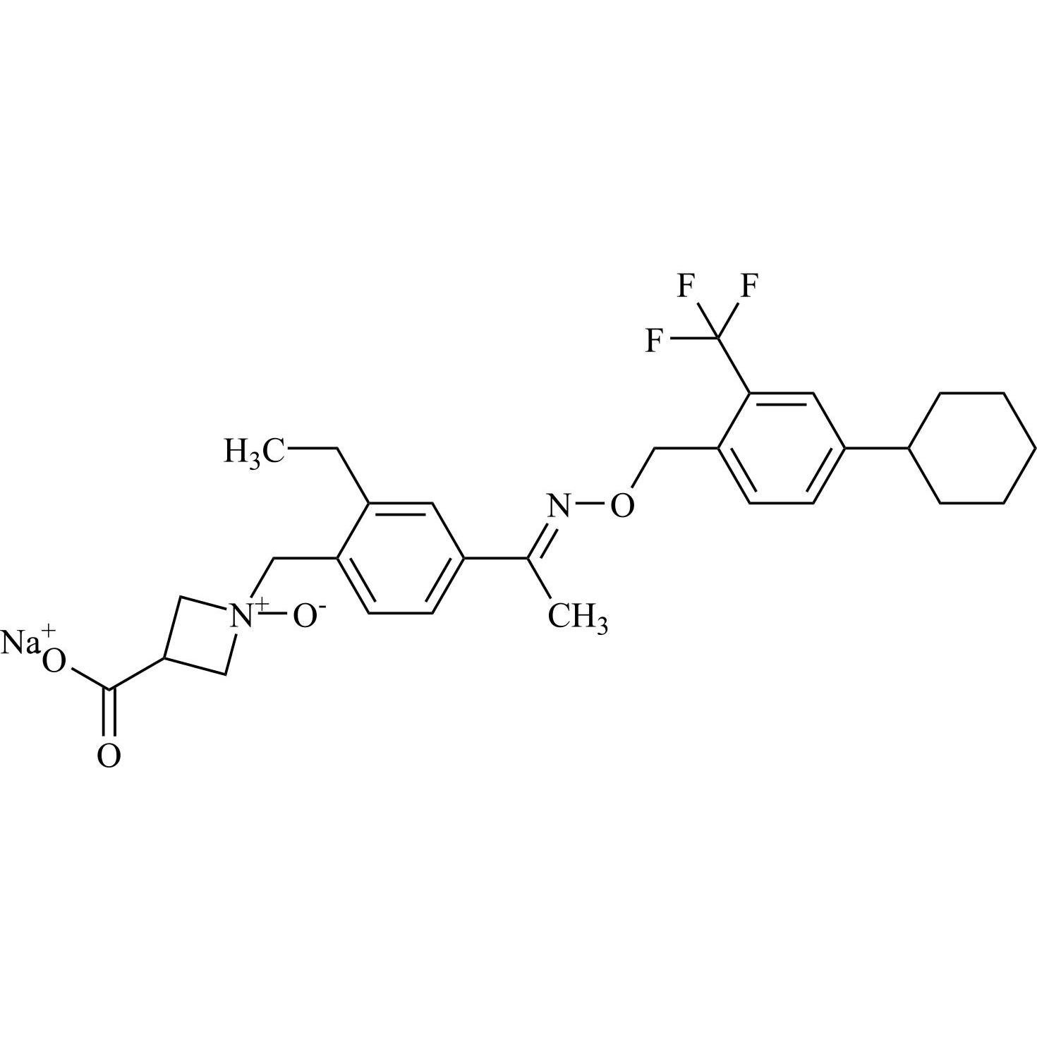Picture of Siponimod Impurity 16 Sodium Salt (Mixture of Isomers)