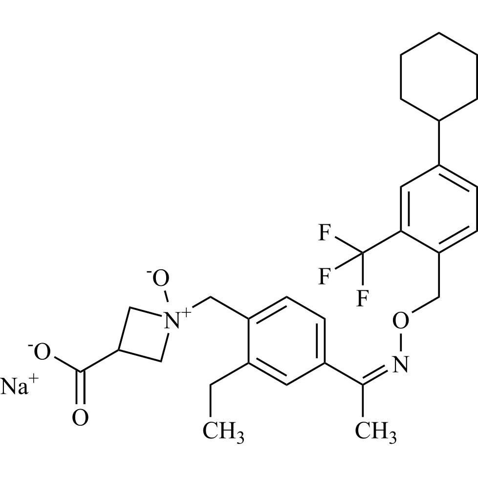 Picture of Siponimod Impurity 21 Sodium Salt (Mixture of Isomers)