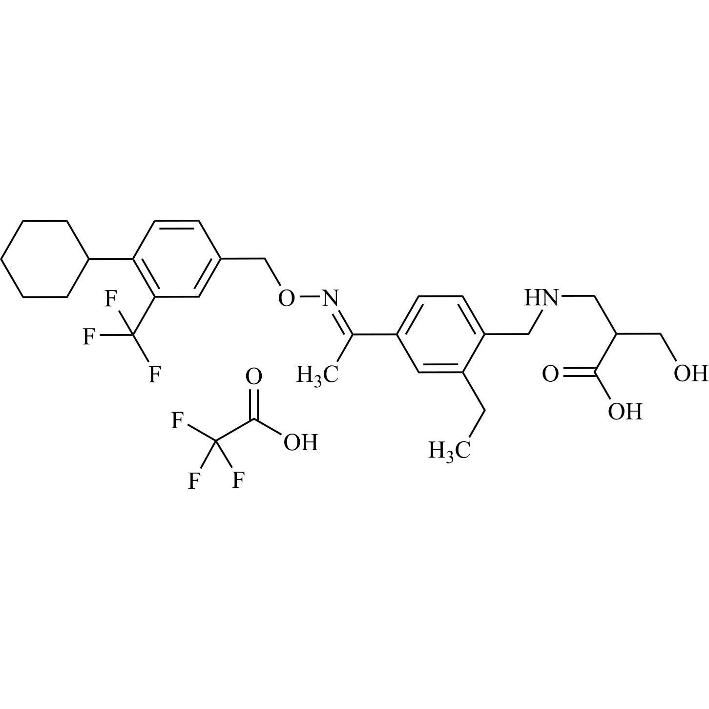 Picture of Siponimod Impurity 23 Trifluoroacetate