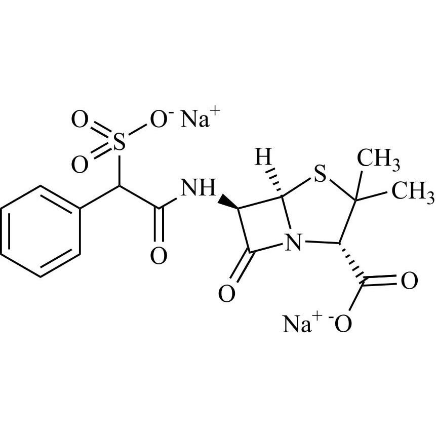 Show details for Sulbenicillin Disodium Salt (Mixture of Diastereomers) Picture of Sulbenicillin Disodium Salt (Mixture of Diastereomers)