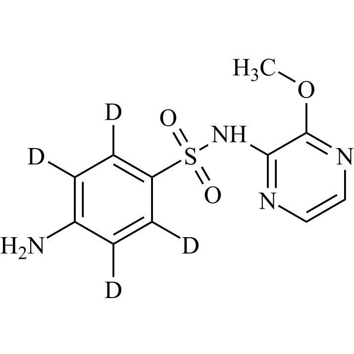 Picture of Sulfalene-d4 (Sulfamethoxypyrazine-d4)