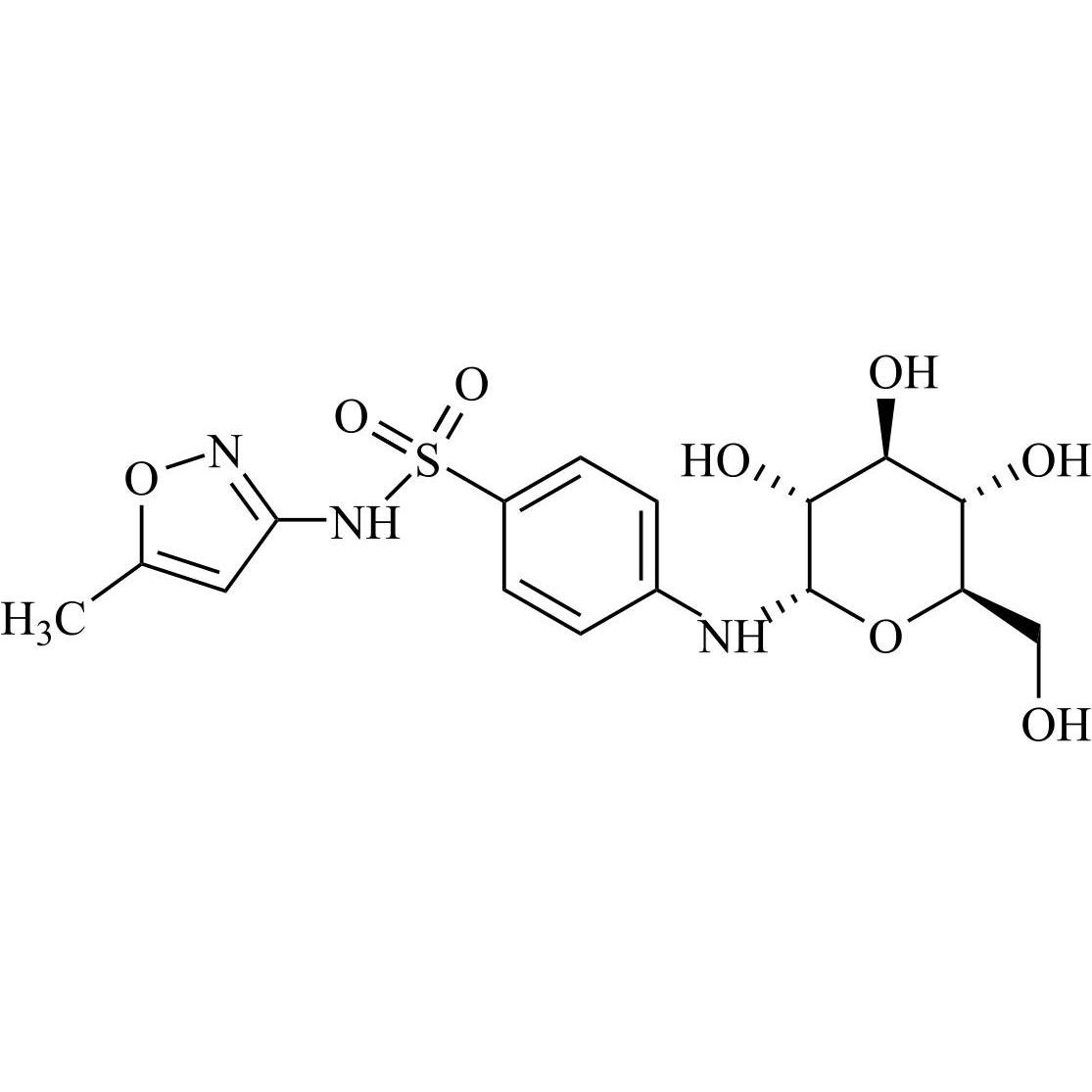 Picture of Sulfamethoxazole N4-alfa-D-Glucoside