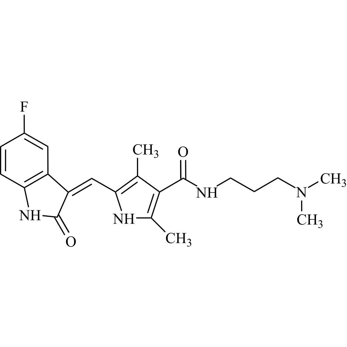 Picture of Sunitinib N-3-(Dimethylamino)propyl Impurity