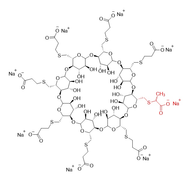 Picture of Mono-ISO-Sugammadex Na Salt  (Mixture Of Isomers)