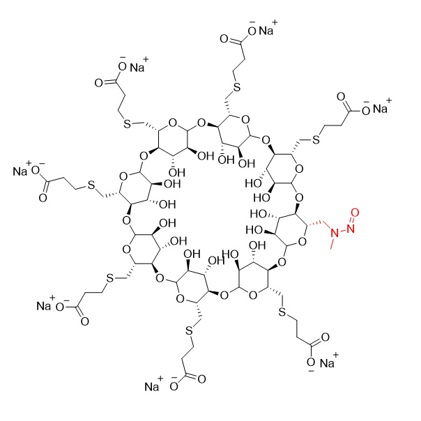 Picture of Sugammadex N-Nitroso Dimethyl Amino Na Salt