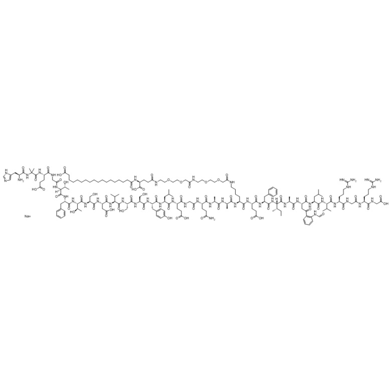 Picture of Semaglutide impurity N-formylkynurenine Na salt (>85%)