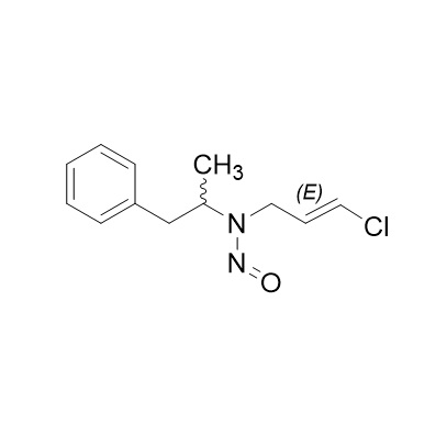 Picture of N-Nitroso 2-Chloro Selegiline Impurity (racemic; E Isomer)