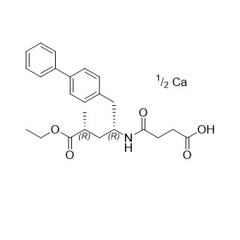 Picture of Sacubitril-(2R,4R)-Isomer (Racemic) Ca Salt